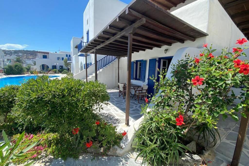 Pigeon House Ornos Beach Mykonos Town Екстер'єр фото